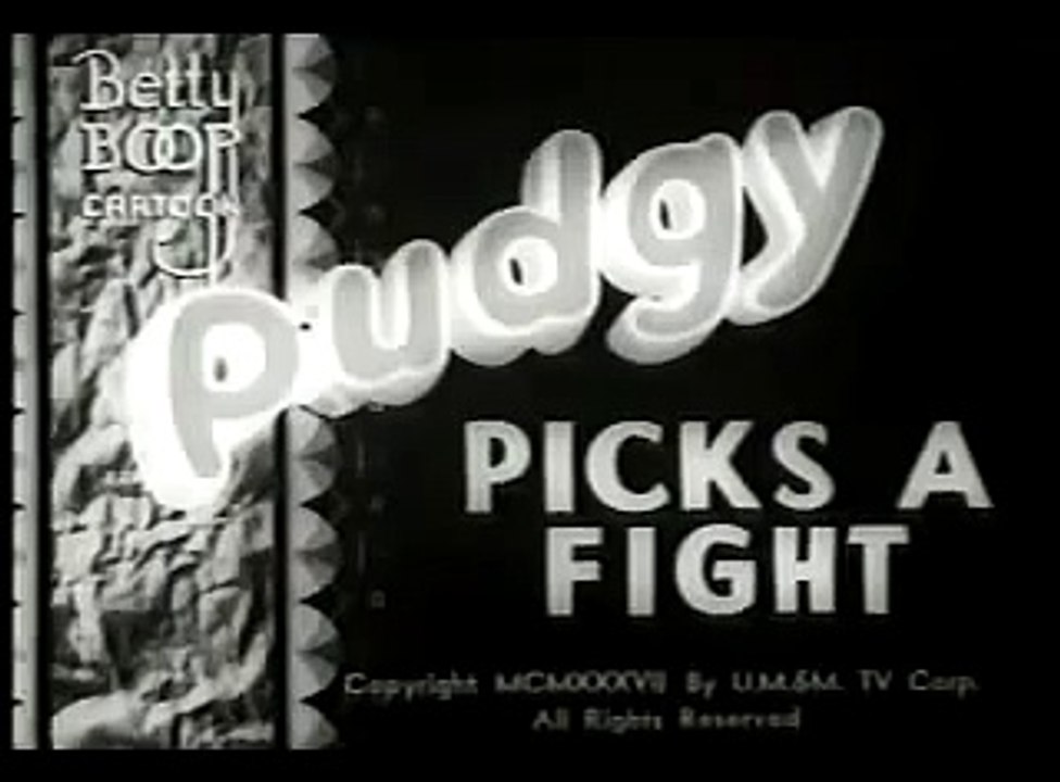 Betty Boop: Pudgy Picks a Fight! (1937) - Classic Cartoon
