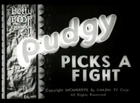 Betty Boop: Pudgy Picks a Fight! (1937) - Classic Cartoon