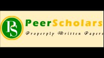 PeerScholars.com Provides Cheap Essay Writing Service