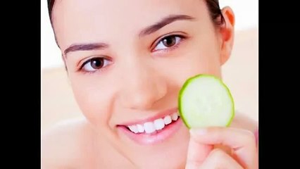 Омолаживающая маска для лица с огурцом