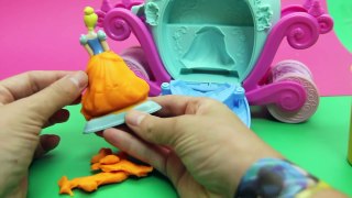 Play Doh Magical Carriage Featuring Disney Princess Cinderella 2014 Play Dough Clay Toy