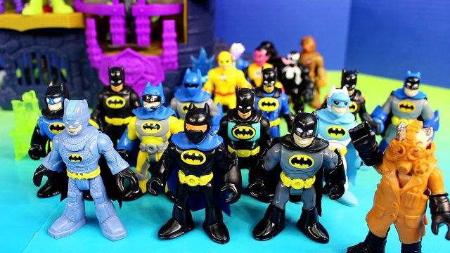 Imaginext Cyborg Holds Justice League Tryouts Batman Battles Injustice League Joker Bane & Team