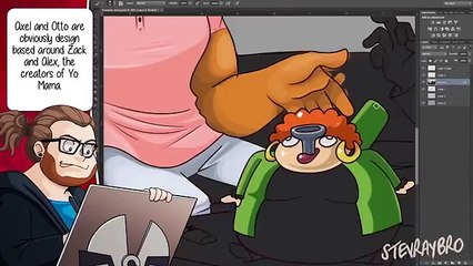 YO MAMA! Watch Me Draw Smoking Weed