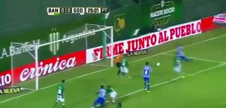 Banfield 2 - 3 Godoy Cruz - Fecha 5 - Liga Argentina - Los goles