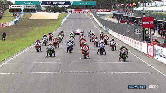 Superbike 1. yarış (Özet)