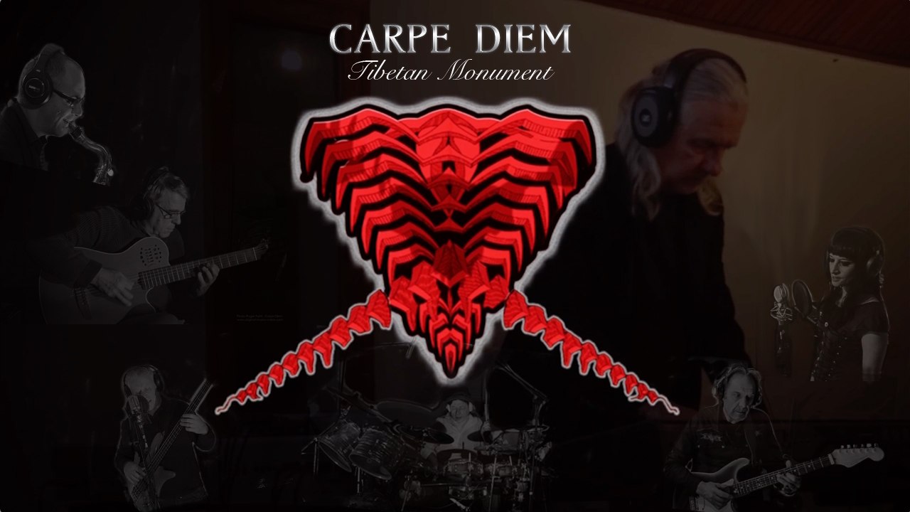 Carpe Diem recording  ''Tibetan Monument'' at Original Musics Colors Studio