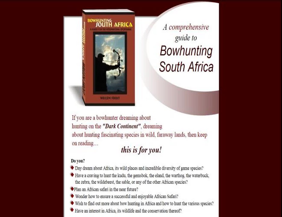 Bow hunting in South Africa