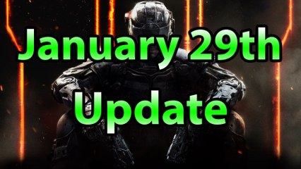 'January 29th' - Black Ops 3 Patch Notes