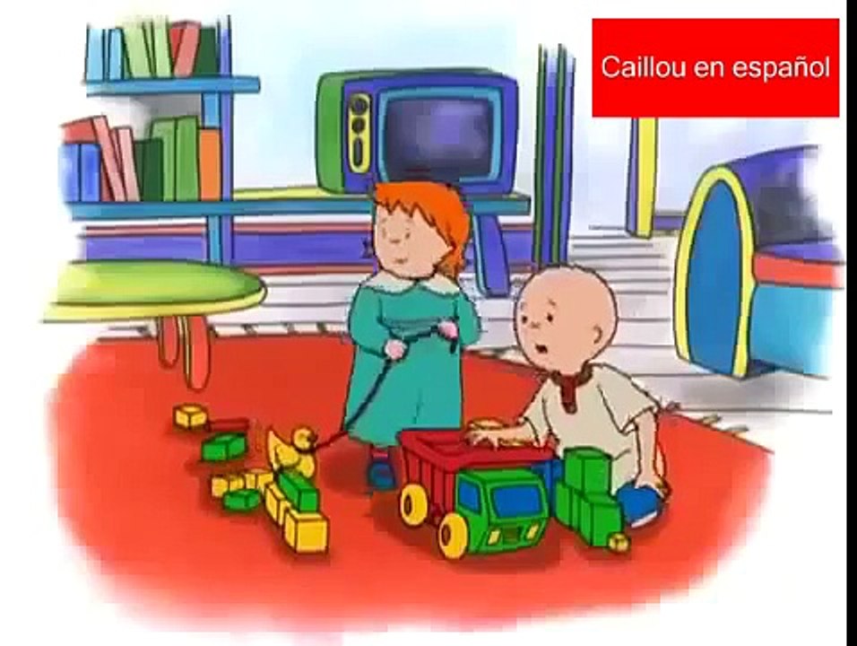 ROSIE MOLESTA A CAILLOU CAILLOU ESPAÑOL DIBUJOS INFANTILES