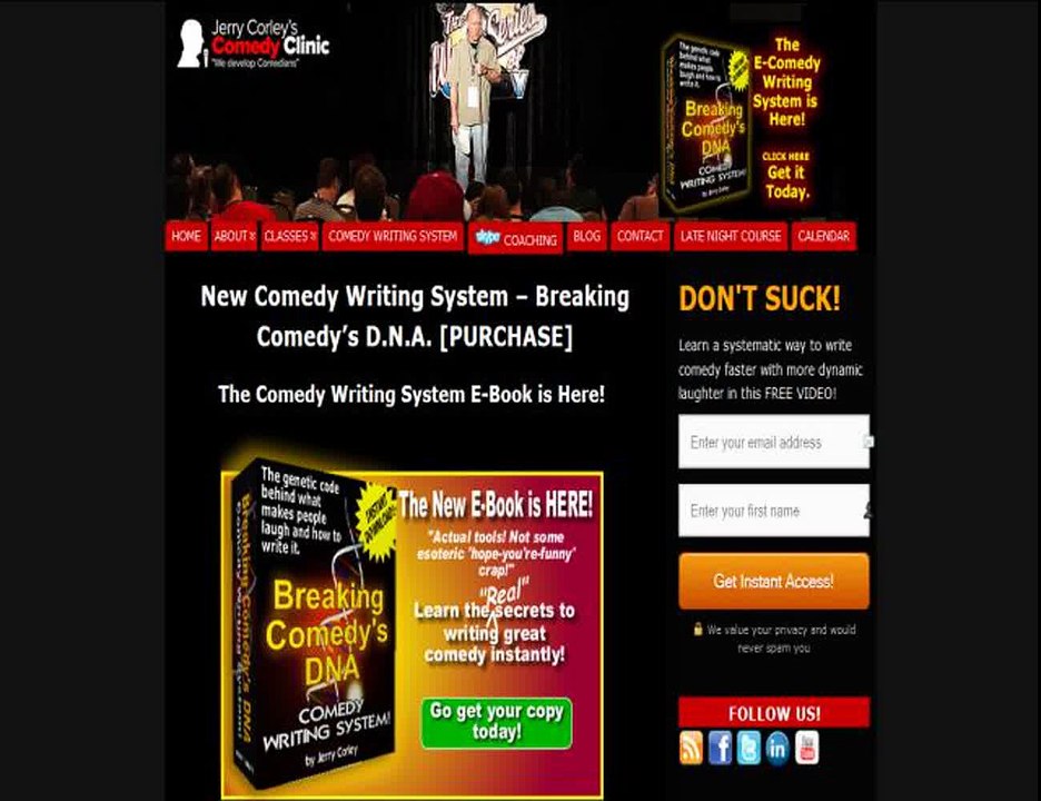 Breaking Comedy's Dna - Comedy Writing System
