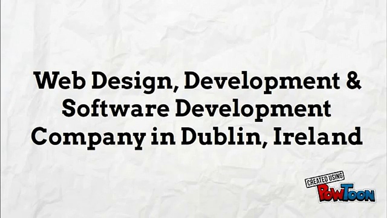 Web Design, Development & SoftwareDevelopment Company in Dublin, Ireland