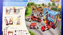 Imaginext Fire Command Center Review With Disney Pixar Rescue Squad Lightning McQueen Mater Superman