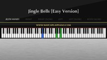 Jingle Bells (Christmas Carol) [Easy Piano Tutorial]
