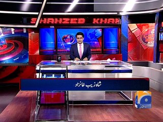 Aaj Shahzeb Khanzada kay sath -26 February 2016