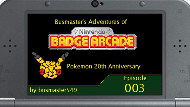 Gotta BADGE 'em all! (NINTENDO BADGE ARCADE) (Pokemon Day 2016)