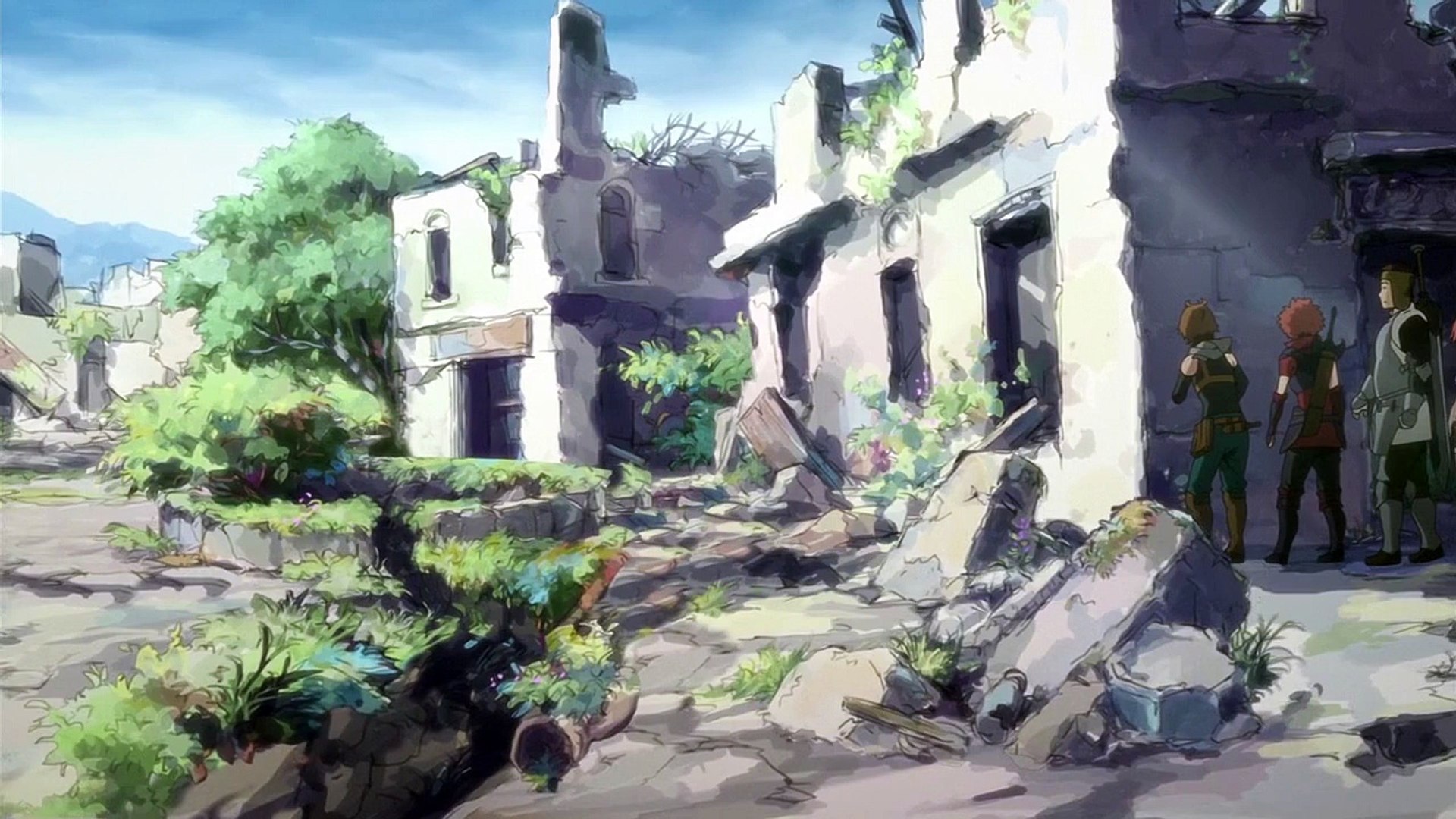 Мультфильм аниме: Гримгал пепла и иллюзий-3серия