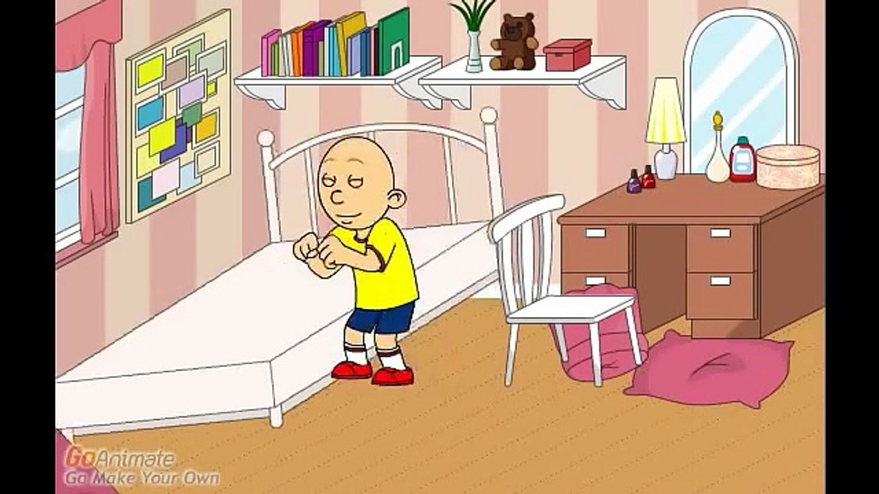 Caillou gets Rosie arrested and gets grounded