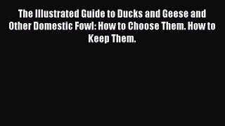 Read The Illustrated Guide to Ducks and Geese and Other Domestic Fowl: How to Choose Them.