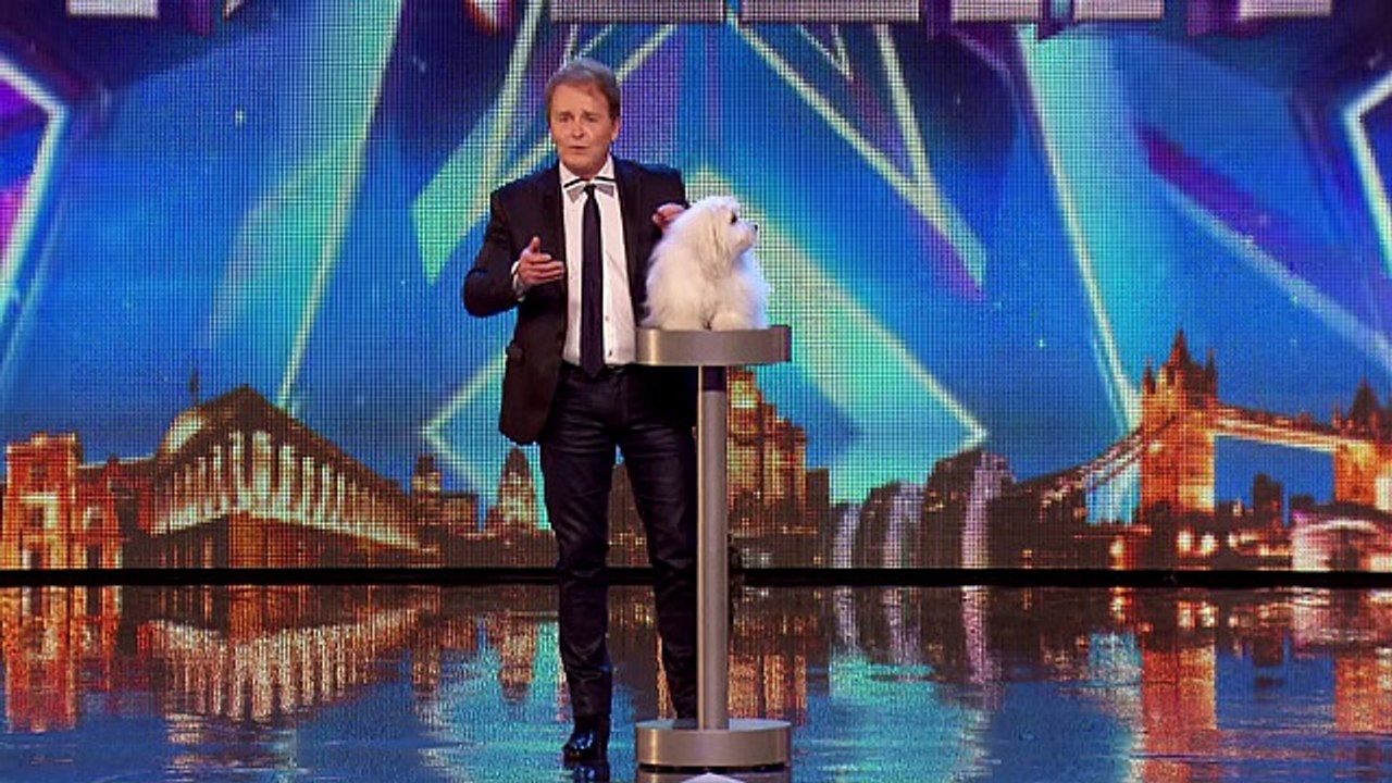 Marc Métral and his talking dog Wendy wow the judges - Audition Week 1 - Britain's Got Talent 2015 - YouTube