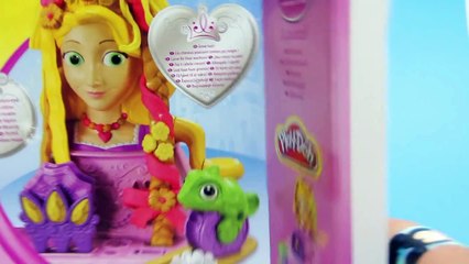 Скачать видео: Play Doh Rapunzel Disney Princess Playset playdo by Unboxingsurpriseegg