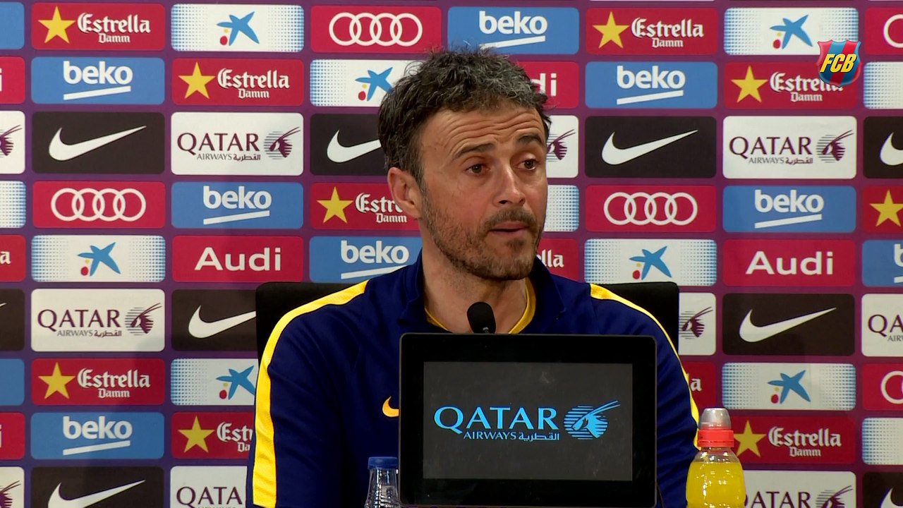 Luis Enrique: "El Barça - Athletic femenino es un partido para ver y disfrutar"