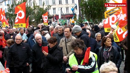 Quimper. 200 personnes contre la réforme du Code du travail
