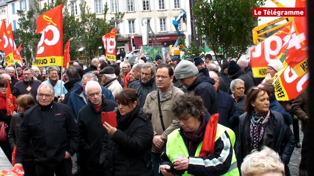 Quimper. 200 personnes contre la réforme du Code du travail