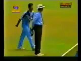 Rahul Dravid Bowling 2 Wickets In 2 Balls.