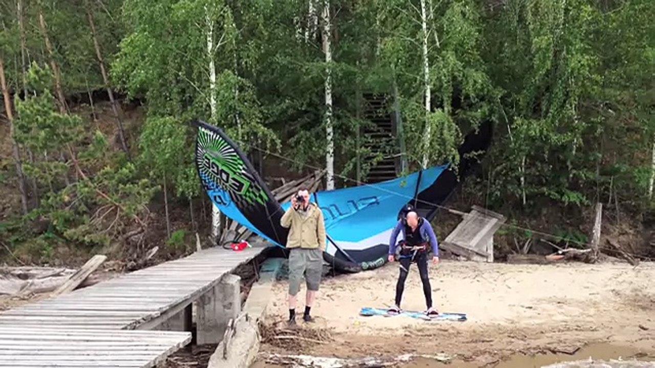 Кайтинг на даче