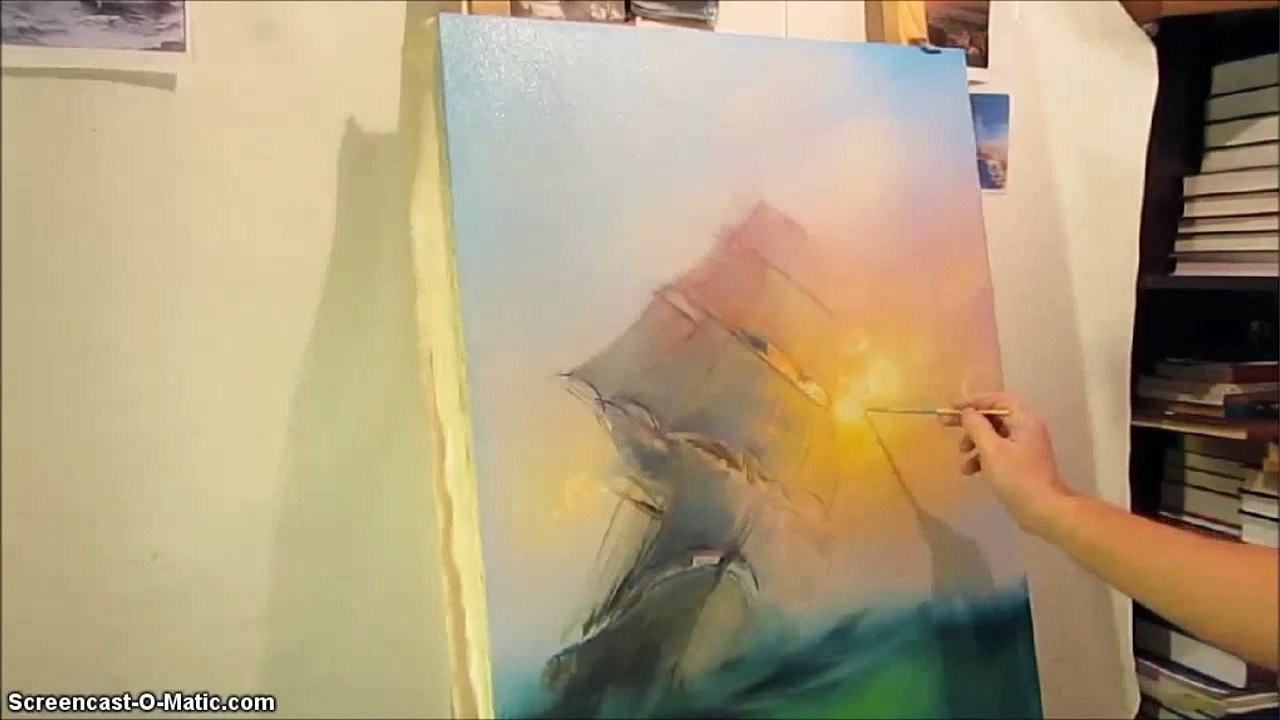 Seascape painting 010