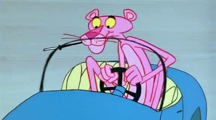 La Pantera Rosa Coche rosa -Completo