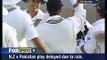 Hilarious wicket celebration! Mark Richardson gets lucky cricket cricket video