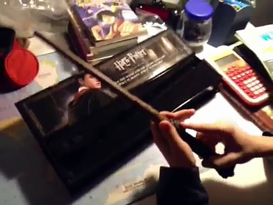 harry potter baguette qui s'allume