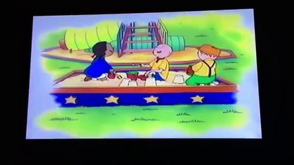 Opening To Caillou At Play 2004 VHS