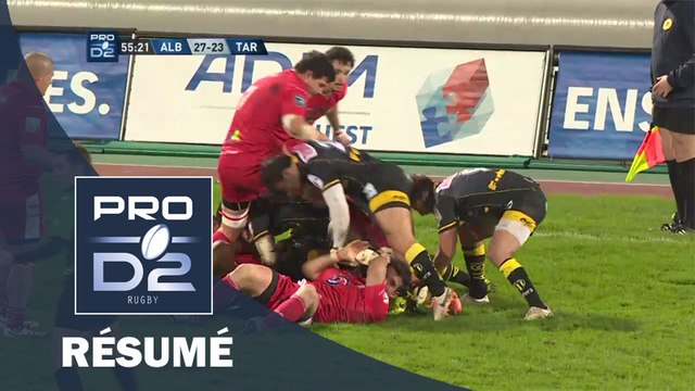 PRO D2 - Résumé Albi- Tarbes: 37-36- J20 - Saison 2015/2016