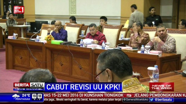 News of The Week: Cabut Revisi UU KPK