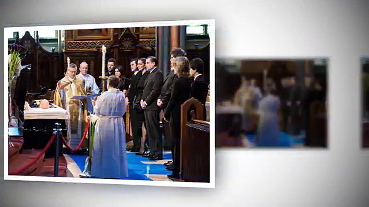 Goodbye, my love: Celine Dion kisses her husband René Angélil's