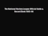 Read The National Hockey League Official Guide & Record Book 1995-96 Ebook Free