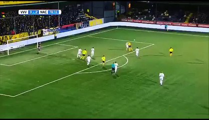 Hollanda'da ağızları açık bırakan gol!