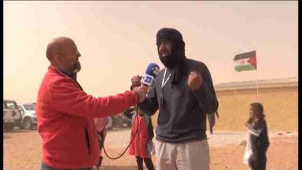 Saharauis: Es muy emocionante gritar por la independencia, con libertad