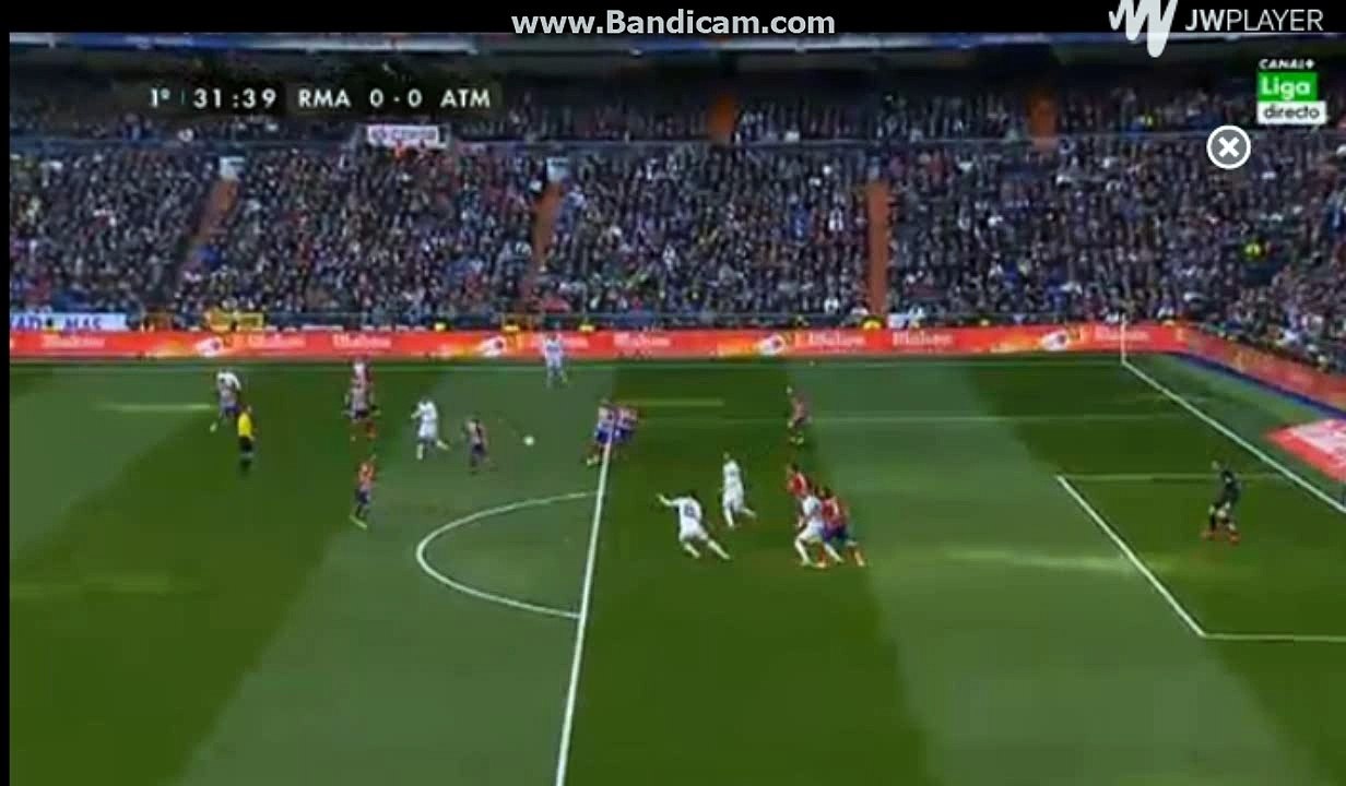 amazing chance benzema  rma vs athm 27/02/2016