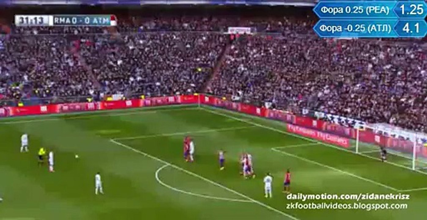 Cristiano Ronaldo Amazing FREE-KICK HD - Real Madrid 0 - 0 At. Madrid 27.02.2016 HD -