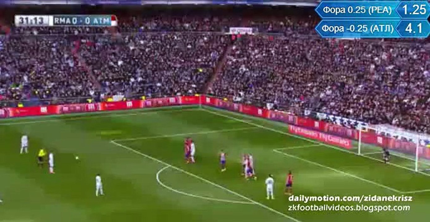 Cristiano Ronaldo Amazing FREE-KICK HD - Real Madrid 0 - 0 At. Madrid 27.02.2016 HD