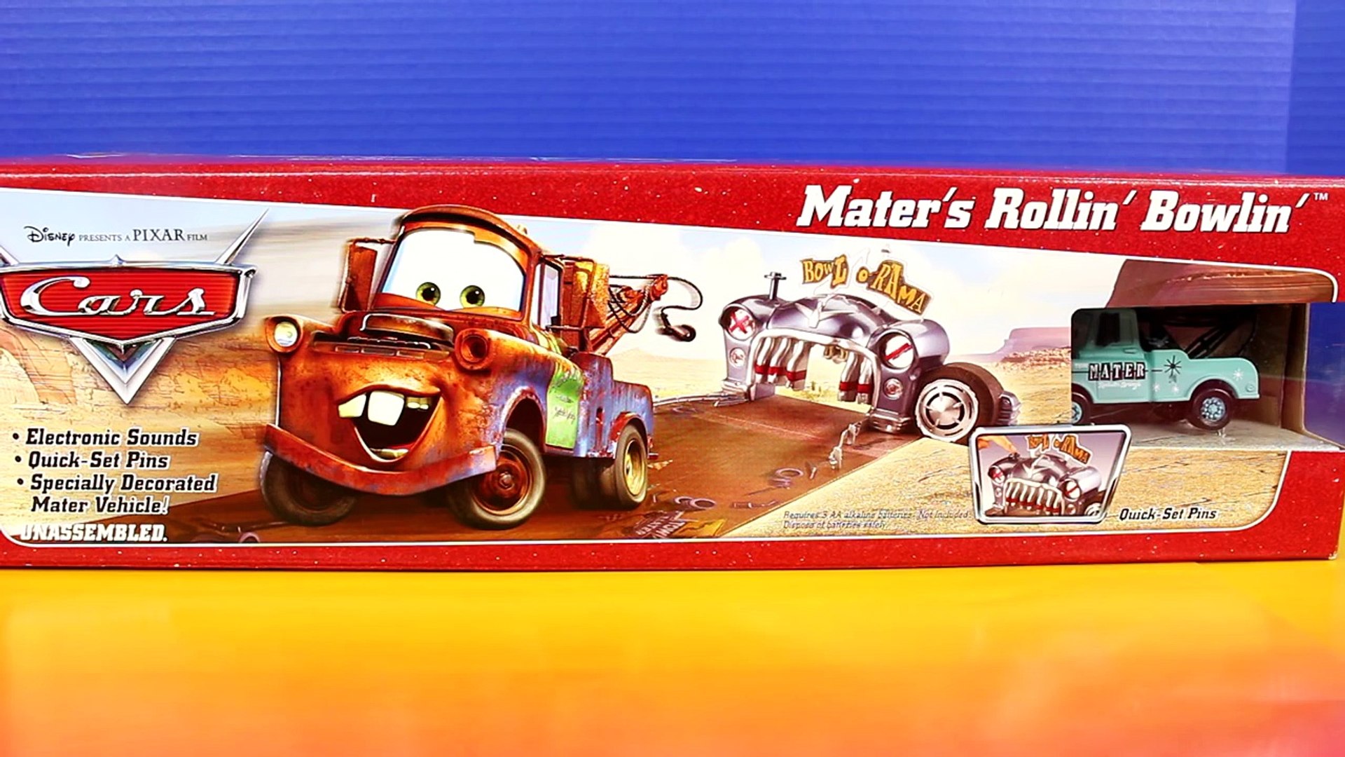 激レア カーズ Mater's Rollin' Bowlin メーター ミニカー Disney
