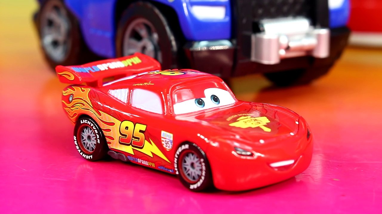 Disney Pixar Cars Paw Patrol Car McQueen Marshall Chase Rescue Toy Story Buzz Lightyear Fire Dinoco