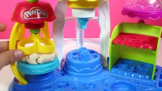 Play Doh Sweet Shoppe Frosting Fun Bakery How to Make Playdough Sweet Confections Hasbro Toys