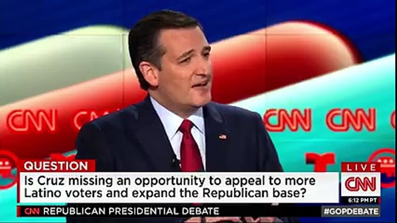 Ted Cruz talks about his father's immigration story at the #GOPDebate