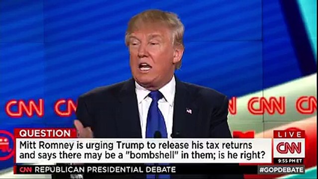 Mitt Romney looked like a fool when he delayed, and delayed and delayed and Harry Reid baited him so beautifully,Trump says