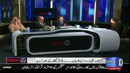 Watch How Shazia Mari defending Asif Ali Zardari.
