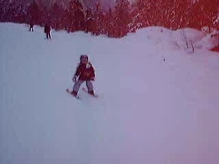 Antonin fait du ski 02/2006